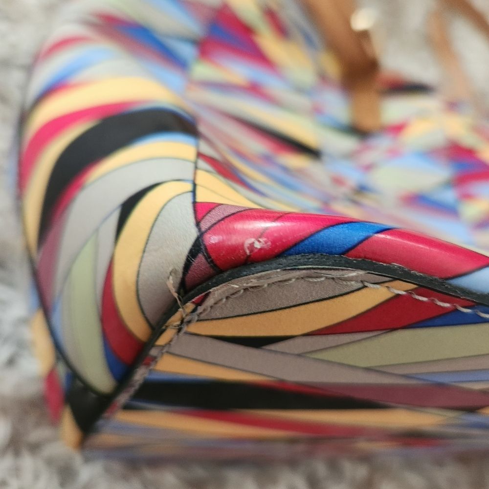 Colorful Geometric Pattern Tote Bag‎ - Picture 4 of 15